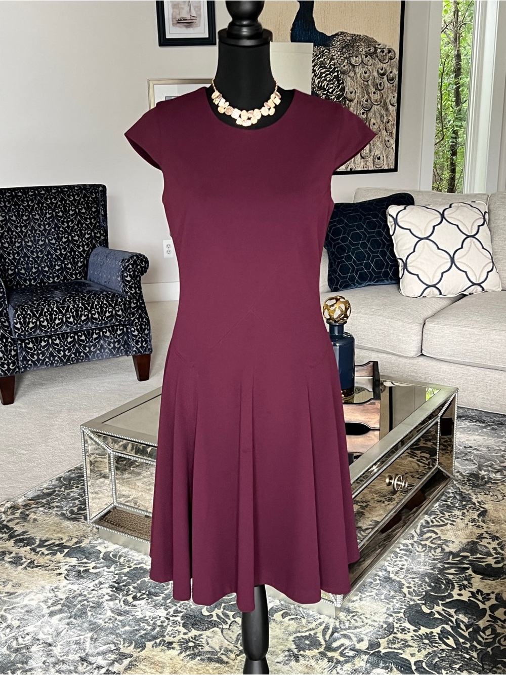 Tommy Hilfiger Burgundy Dress